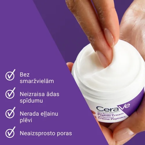 CERAVE Skin Renewing Peptide krēms, 48 g - Produkta attēls 3
