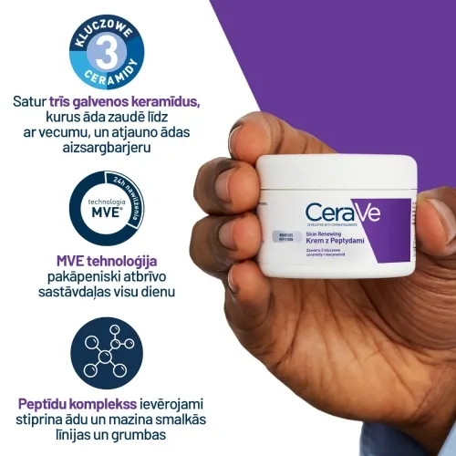 CERAVE Skin Renewing Peptide krēms, 48 g - Produkta attēls 4
