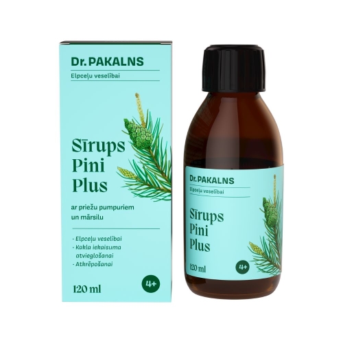 Product image of DR.PAKALNS Pini Plus sīrups,120 ml