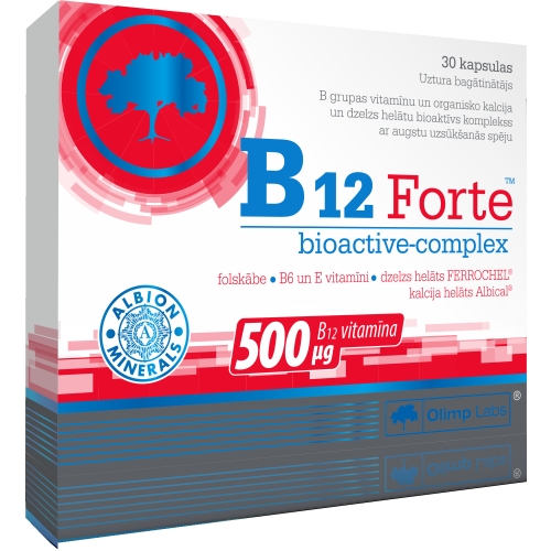 Product image of OLIMPLABS VIT B12 FORTE BIOCOMPLEX CPS N30