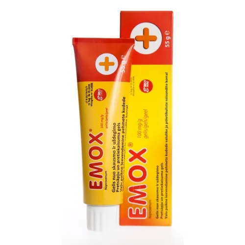 Product image of EMOX 10 % gēls, 55 g.