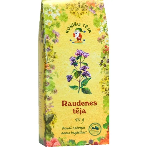 RŪĶĪŠU TĒJA RAUDENES 40G