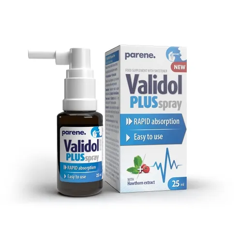 PARENE Validol Plus sprejs, 25 ml - Produkta attēls 
