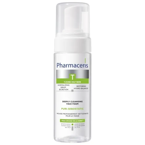 Product image of PHARMACERIS T.Puri-Sebostatic dziļi attīrošas putas sejai, 150 ml