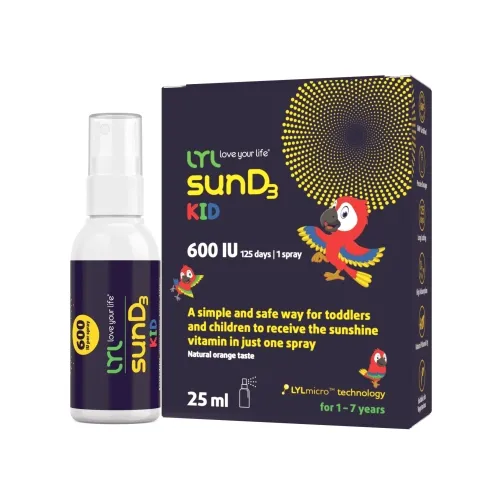 LYL sunD3 KID 600 SV, sprejs, 25 ml