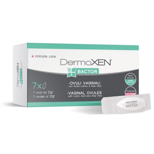 Product image of DERMOXEN Bactor vaginālie pesāriji, 7 gab.