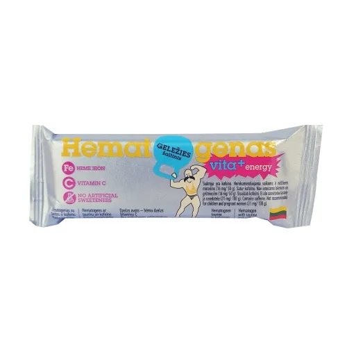 Product image of HEMATOGENAS Vita+ Energy hematogens, 50 g