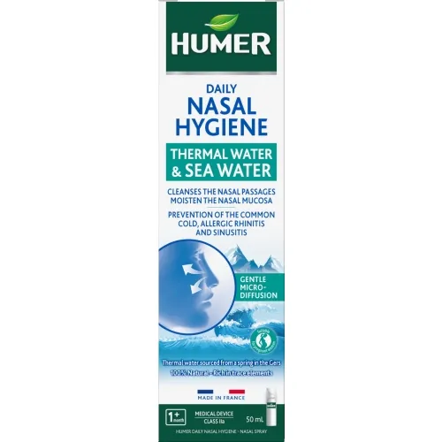 Product image of HUMER deguna dobuma aerosols ar termālo ūdeni, 50 ml
