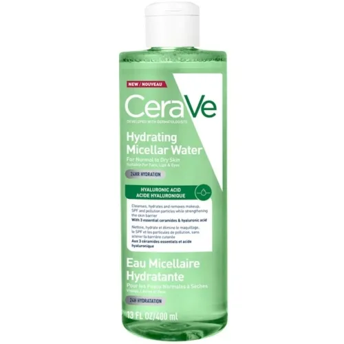 CERAVE MITRINOŠS MICELĀRAIS ŪDENS JUTĪGAI ĀDAI 400ML - Produkta attēls 