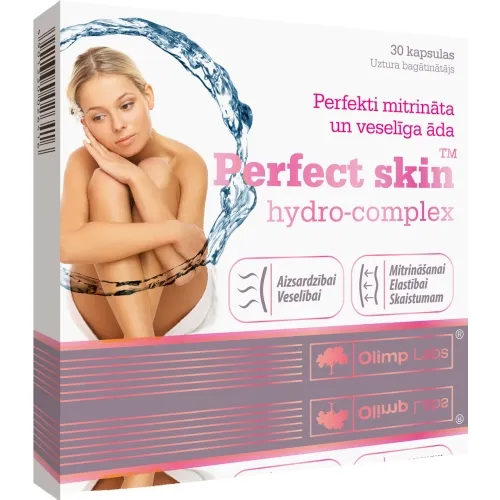 OLIMPLABS PERFECT SKIN HYDRO- COMPLEX KAPS N30 - Produkta attēls