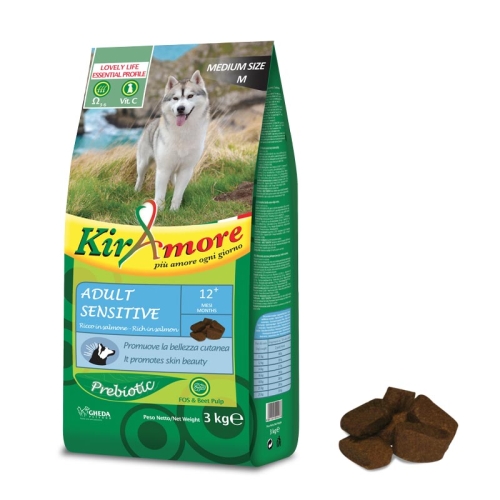 KIRAMORE SUŅU/M SAUSĀ B SENSITIVE LASIS 3KG /2173 - Produkta attēls 