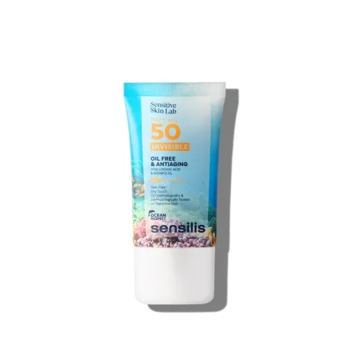 SENSILIS Invisible Gel Oil Free SPF50+ gēls saules aizsardzībai, 40 ml