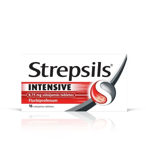 Product image of STREPSILS Intensive tabletes, 16 gab.
