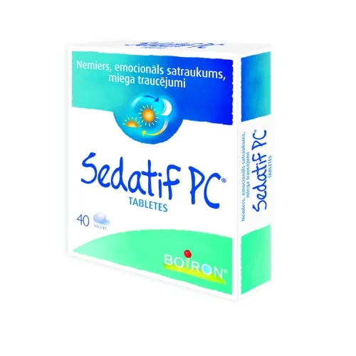 SEDATIF PC tabletes, 40 gab.