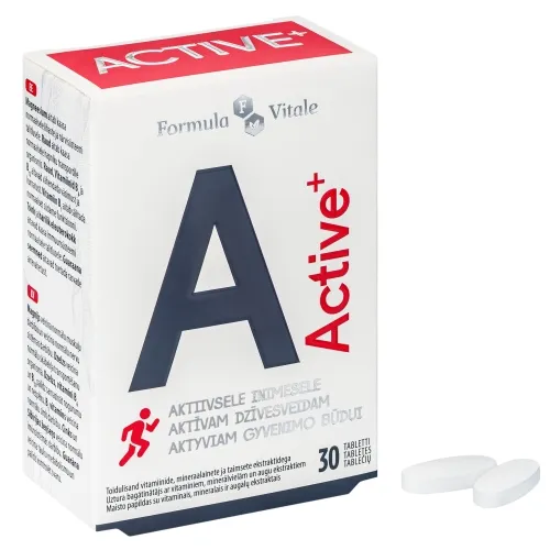 FORMULA VITALE Active tabletes, 30 gab.