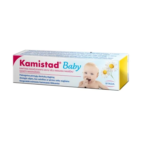 KAMISTAD Baby gēls smaganu masāžai, 10 ml - Produkta attēls 