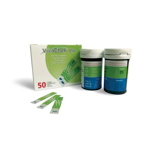 Product image of VIVACHEK INO GLIKĒMIJAS TESTSTRĒMELES N50 (K)R