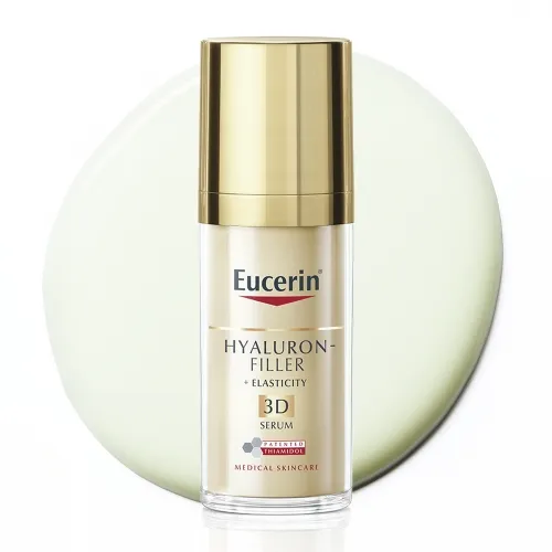 Eucerin® Hyaluron-Filler + Elasticity 3D serums nobriedušai sejas ādai, 30 ml - Produkta attēls 