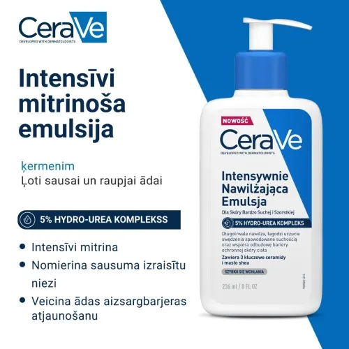 CERAVE intensīvi mitrinošs losjons, 236 ml - Produkta attēls 1