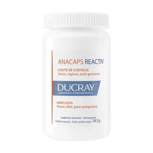 DUCRAY Anacaps Reactiv kapsulas, 30 gab - Produkta attēls 2