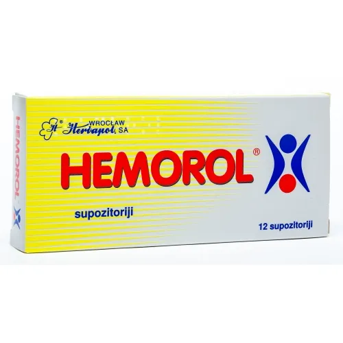 Product image of HEMOROL SUPOZITORIJI N12