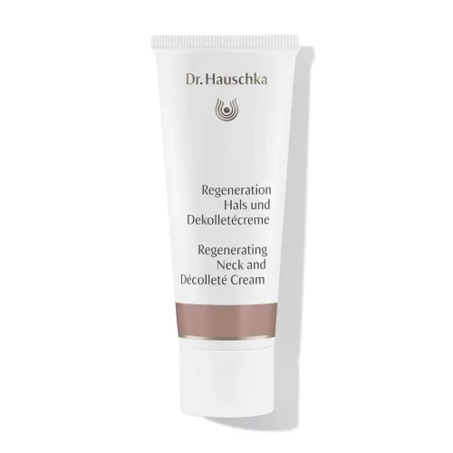 DR. HAUSCHKA ATJAUNOJOŠAIS KRĒMS KAKLAM UN DEKOLTĒ ZONAI, 40ML - Produkta attēls 