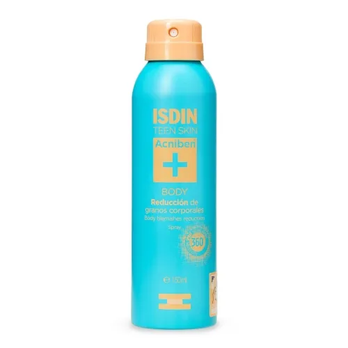 ISDIN Acniben izsmidzināms līdzeklis ķermenim taukainai, aknes skartai ādai, 150 ml