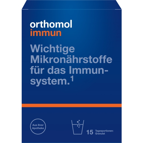 Product image of ORTHOMOL Immun pulveris, 15 gab