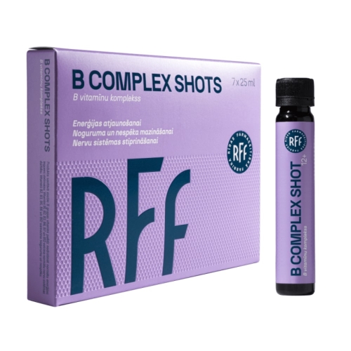 RFF B Complex shots 25 ml, 7 gab - Produkta attēls