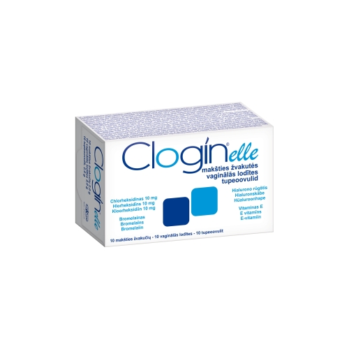 Product image of CLOGIN Elle svecītes maksts infekcijām, 10 gab.