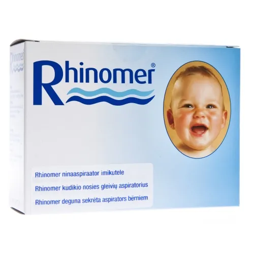 Product image of RHINOMER deguna sekrēciju aspirators bērniem