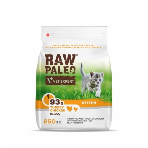 RAW PALEO KAĶĒNU SAUSĀ B TĪTARS/VISTA 250G - Produkta attēls 