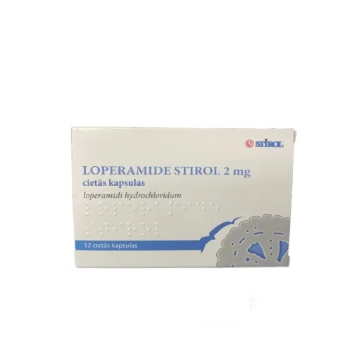LOPERAMIDE STIROL 2MG KAPSULAS N12