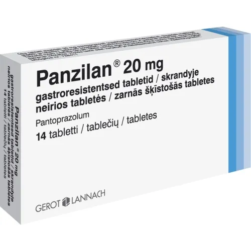 Product image of PANZILAN 20 mg tabletes, 14 gab.