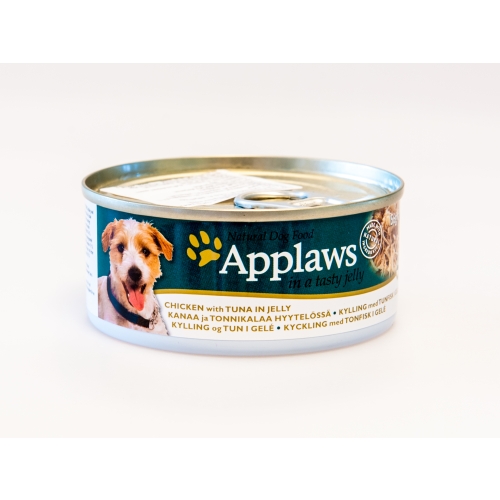Applaws suņu konservēta barība vista/tuncis želejā 156g (3121) - Produkta attēls 