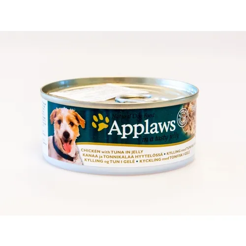 Applaws suņu konservēta barība vista/tuncis želejā 156g (3121) - Produkta attēls 