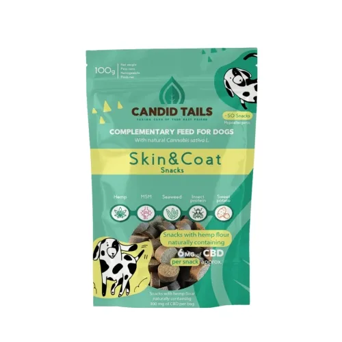 Product image of Candid Tails CBD Skin&Coat papildbarība suņiem 100g