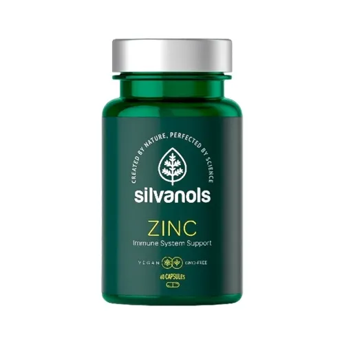 SILVANOLS Zinc kapsulas, 60 gab.