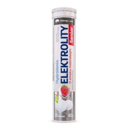 OlLIMP LABS® Hydratonic Elektrolity Senior aveņu garša, 20 putojošo tablešu - Produkta attēls 