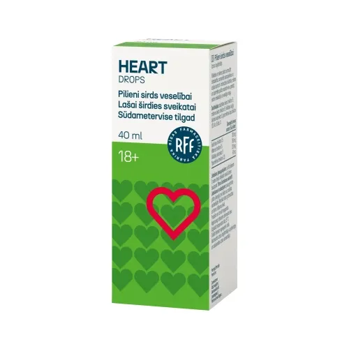 RFF Sirds Veselībai pilieni, 40 ml - Produkta attēls 
