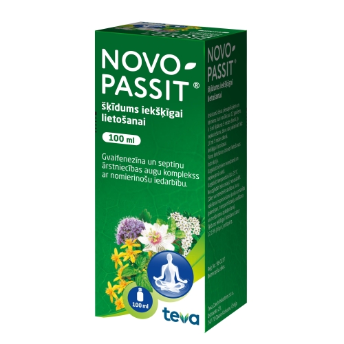 NOVO-PASSIT ŠĶĪDUMS 100ML