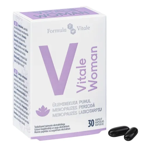 FORMULA VITALE Vitale Woman kapsulas, 30 gab. - Produkta attēls 