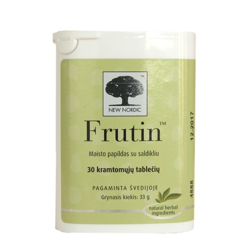 NEW NORDIC Frutin košļājamās tabletes, 30 gab. - Produkta attēls 