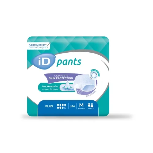 ID Pants Plus M uzsūcošās bikses, 14 gab.
