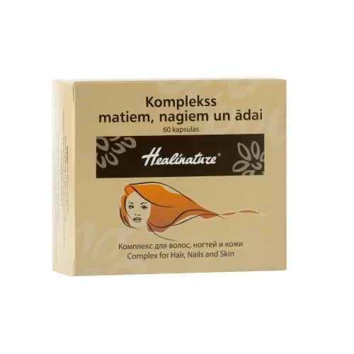 AP Healinature Komplekss matiem, nagiem un ādai, kapsulas, 60gab
