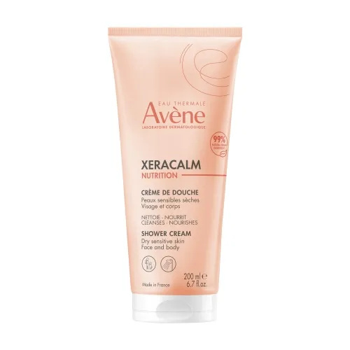 AVENE Xeracalm Nutrition attīrošs dušas krēms, 200 ml