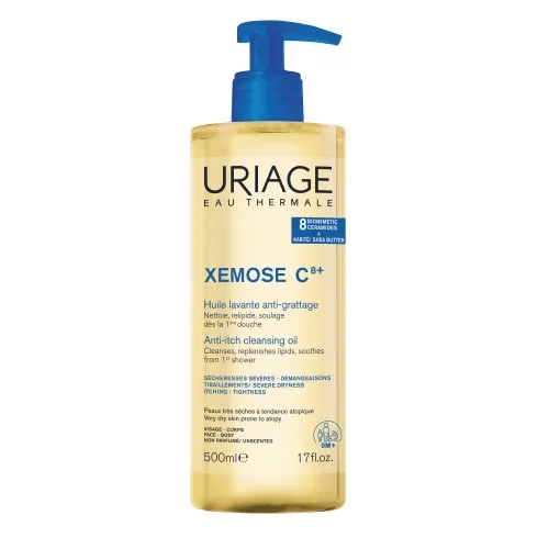 URIAGE Xemose Huile Soothing attīroša eļļa, 500 ml