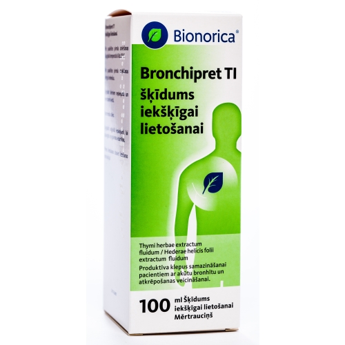 BRONCHIPRET TI šķīdums, 100 ml