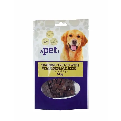 APETI SUŅU KĀRUMI AR TEĻA GAĻU UN SEZAMU 90G - Produkta attēls 