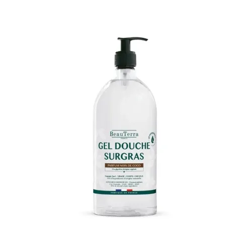 BEAUTERRA kokosriekstu dušas gels, 1 l - Produkta attēls 